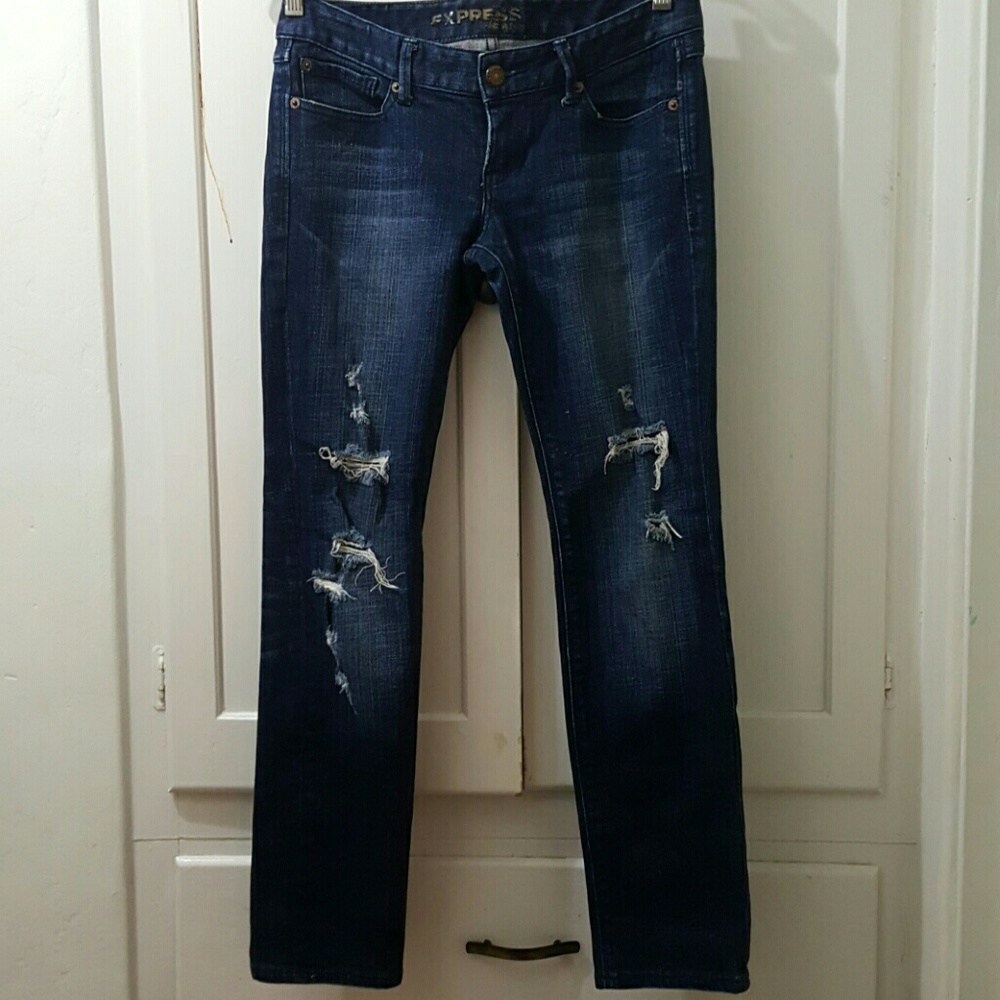 EXPRESS Women's Distressed Jeans